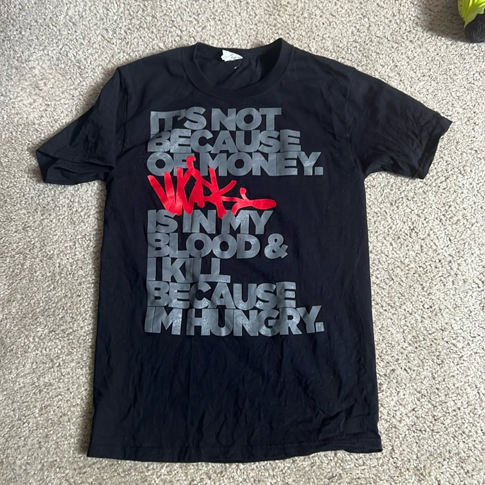 Vintage flag nor fail “work is in my blood” tee